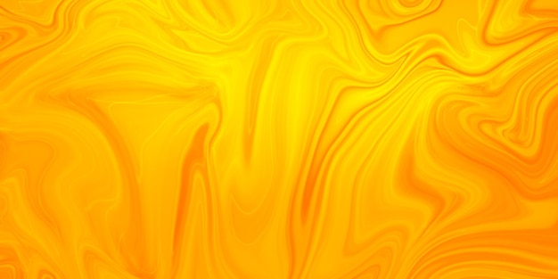 Abstrakcyjna Pomarańczowa Farba Tło Akrylowa Tekstura Z Marmurowym Wzorem