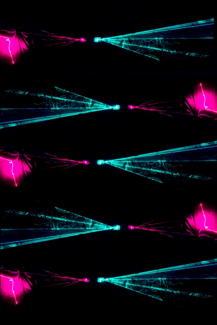 Bezpłatny plik Zdjęcie abstrakcyjna tapeta lasera optycznego
