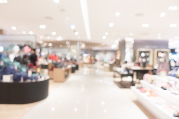 Abstrakcyjne blur centrum handlowe i sklepu detalicznego
