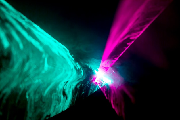 Bezpłatne zdjęcie abstrakcyjne tło lasera optycznego
