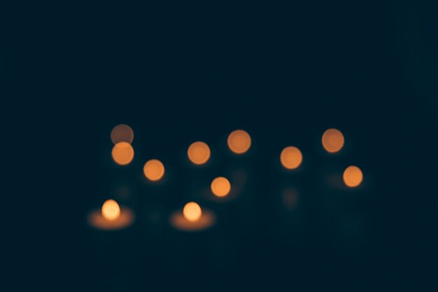 Abstrakcyjne tło z światłami bokeh
