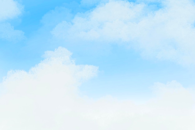 Abstrakcyjny orzeźwiający niebieski tropikalny tło akwarela ilustracja o wysokiej rozdzielczości Darmowy obraz