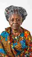 Bezpłatne zdjęcie african woman posing in studio