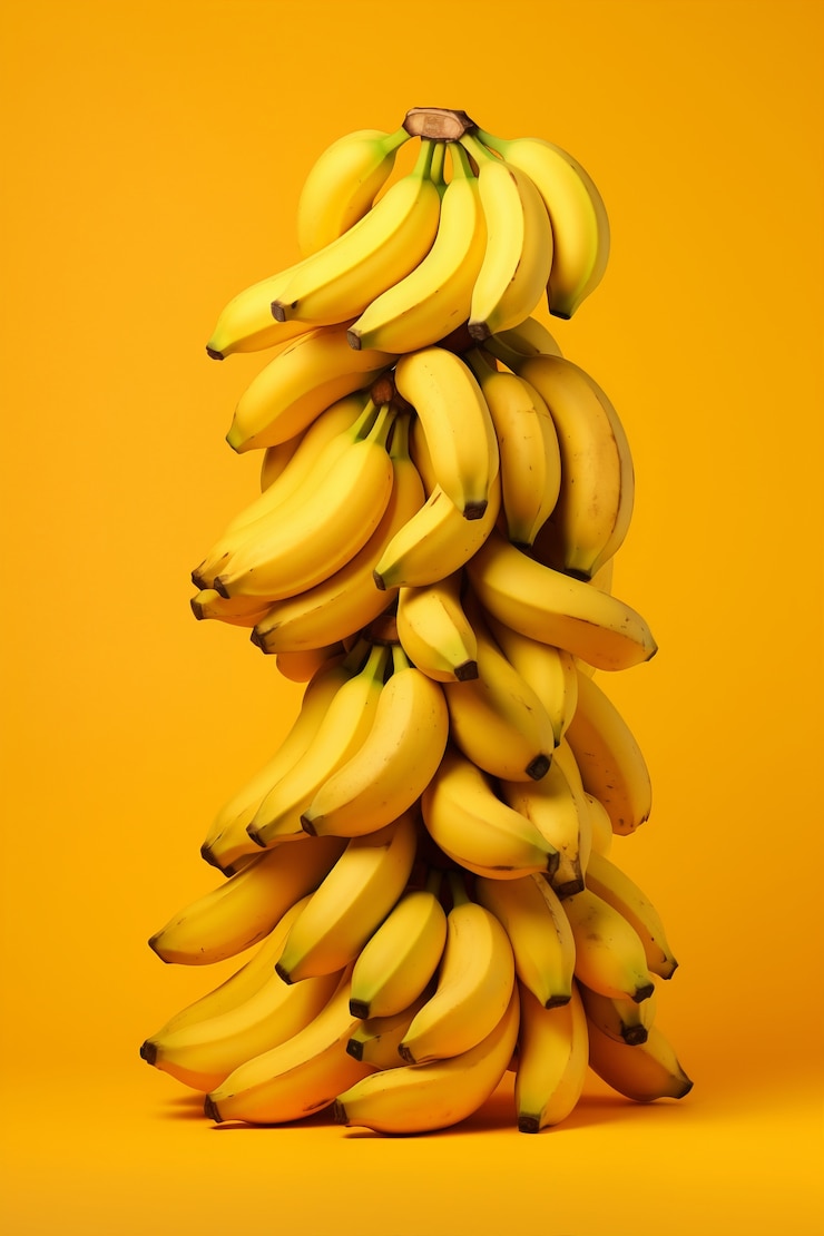 Bezpłatny plik Zdjęcie ai wygenerował obraz banana