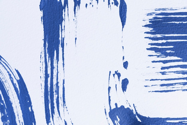 Akrylowe niebieskie tło z teksturą abstrakcyjna sztuka twórcza