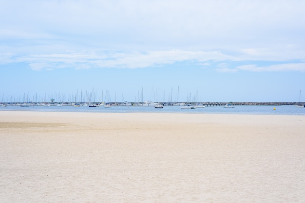 Albert park beach w Melbourne w Australii