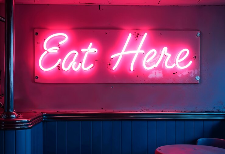 Bezpłatny plik Zdjęcie amerykańska estetyka restauracji