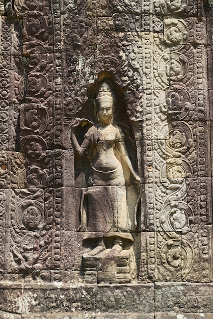 Bezpłatne zdjęcie angkor wat, kambodża