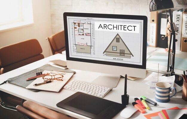 Architekt Architektura Projekt Infrastruktura Koncepcja Budowy