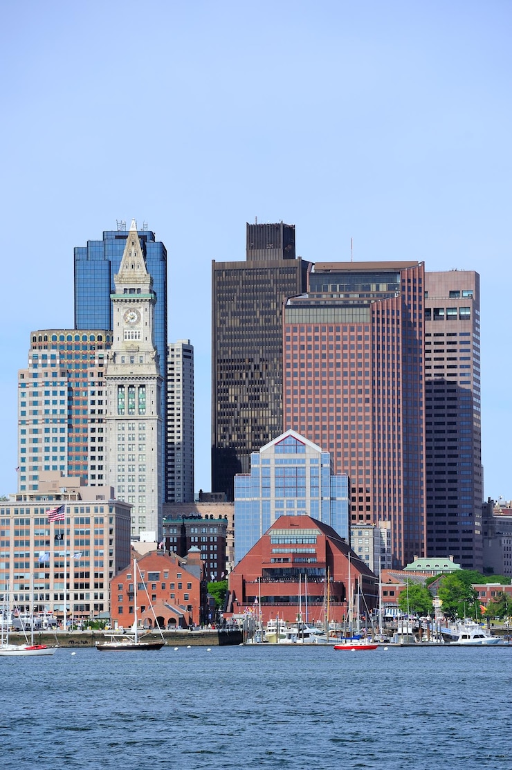 Bezpłatny plik Zdjęcie architektura bostonu na nabrzeżu