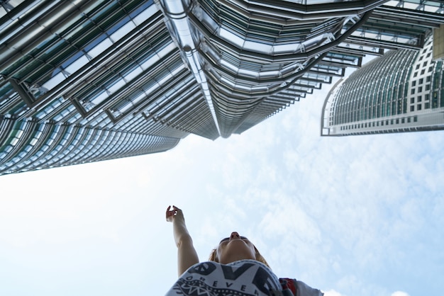 architektura Kuala Lumpur Tower Twin centrum city