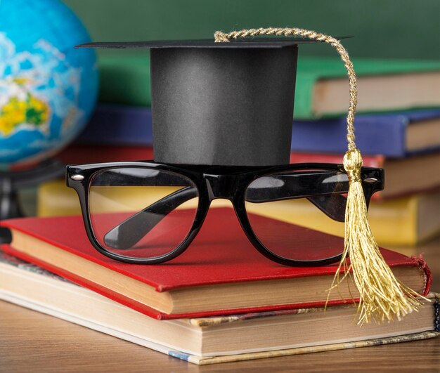 Asortyment dzień edukacji z bliska