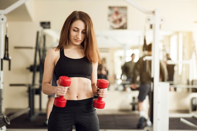 Atletycznym Tle Aktywnego Sportowca Dla Dorosłych