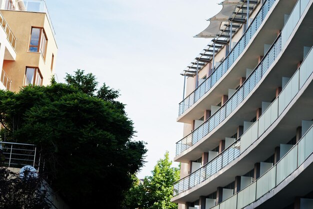 Balkon kurortów w mieście Nesebar Bułgaria