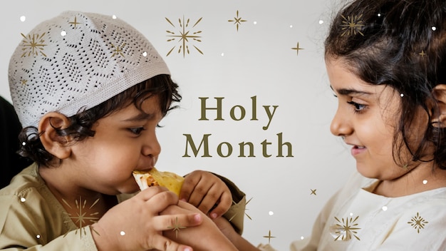 Baner bloga świętego miesiąca ramadanu