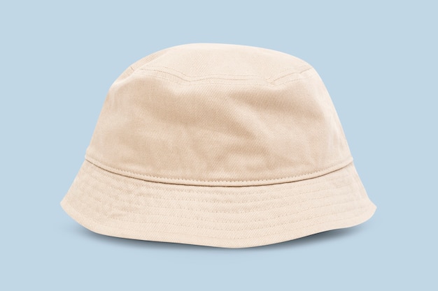 Beżowy kapelusz typu bucket unisex