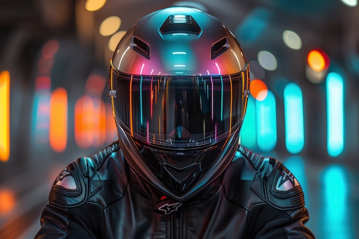 Bezpłatny plik Zdjęcie bezpieczny hełm motocyklowy