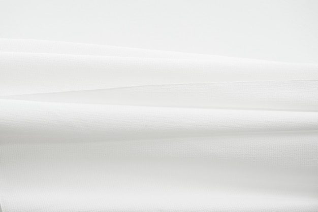 Biała tkanina tekstura tło element projektu