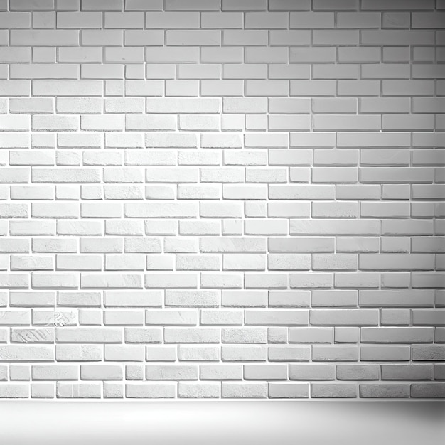 Białe ceglane ściany, które nie są otynkowane tło i tekstura tekstura cegły jest biała ba