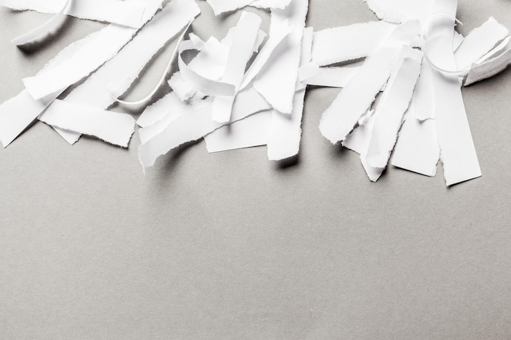 Bezpłatny plik Zdjęcie biały podarty papier