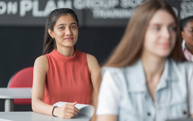 Bliska rozmytych studentów na uniwersytecie