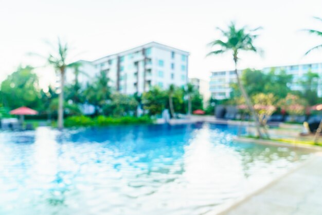 Blur hotelowy basen