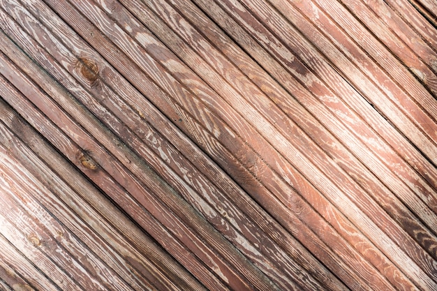 Brązowe drewno deski tło i tekstura.