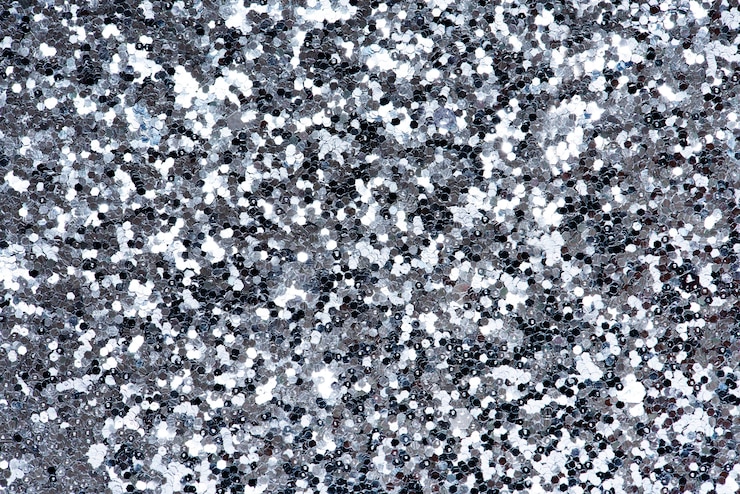 Bezpłatny plik Zdjęcie brokat metaliczny srebrny tło