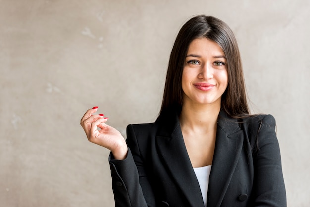 Brunetki Bizneswomanu Pozować