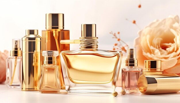 Butelka zapachowa na kosmetyki o luksusowym aromacie relaksu generowanym przez sztuczną inteligencję