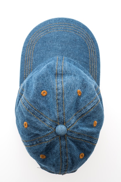 Bezpłatne zdjęcie cap kapelusz niebieski sportu płótnie
