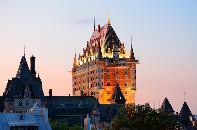 Bezpłatne zdjęcie chateau frontenac