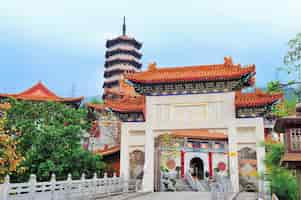 Bezpłatne zdjęcie chinese temple