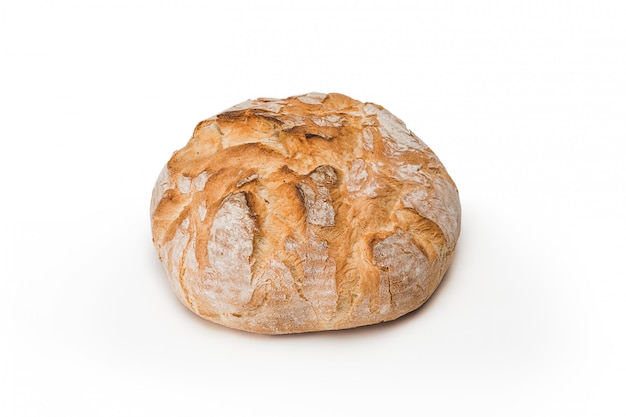 Chleb na białym tle