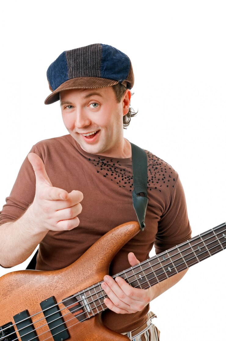 Bezpłatny plik Zdjęcie chłodny gitarzysta