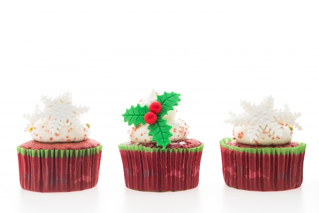 Christmas cupcakes