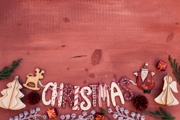 Christmas skład z miejsca na wierzchu