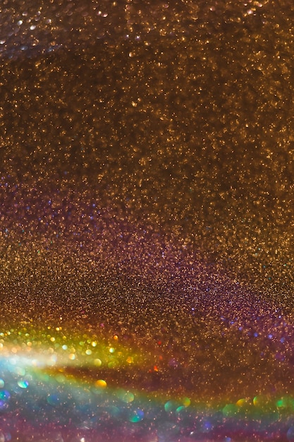 Bezpłatne zdjęcie close-up tęczy na wodzie