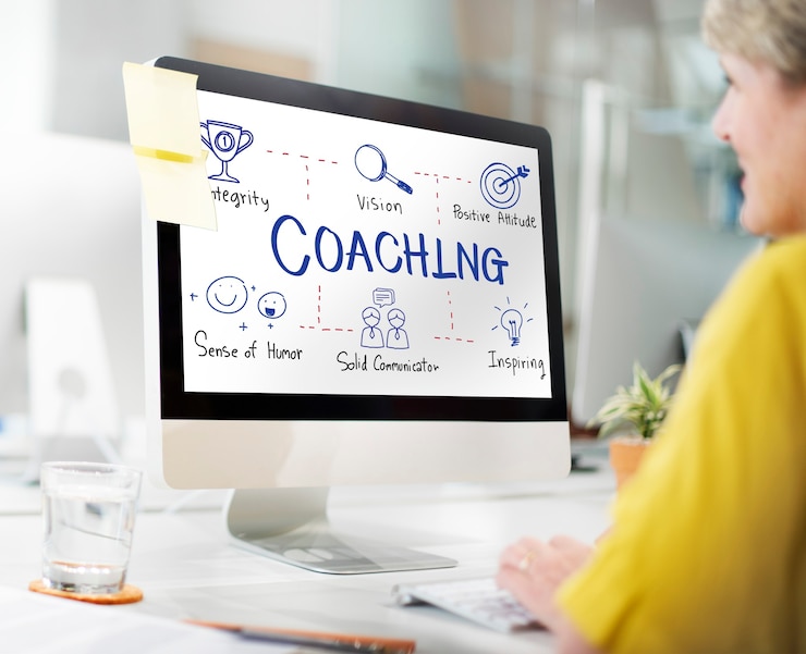 Bezpłatny plik Zdjęcie coaching coach rozwój coaching przewodnik edukacyjny koncepcja