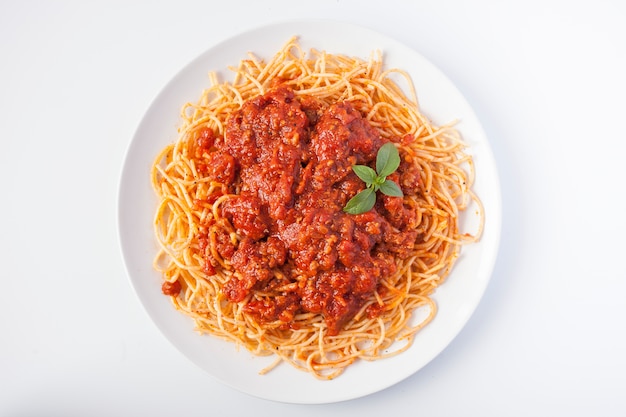 Comida styl życia spaghetti foodie gastronomia