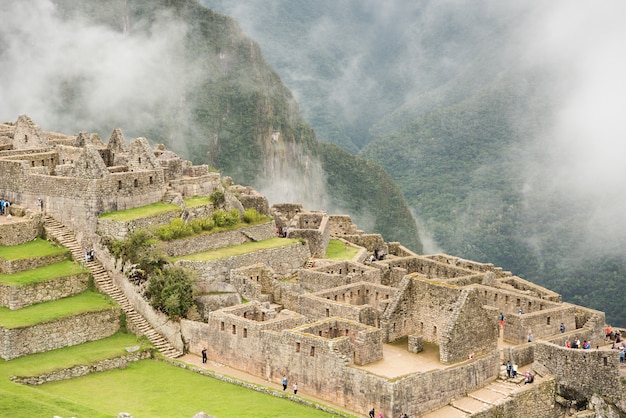 Bezpłatne zdjęcie cytadela machu picchu