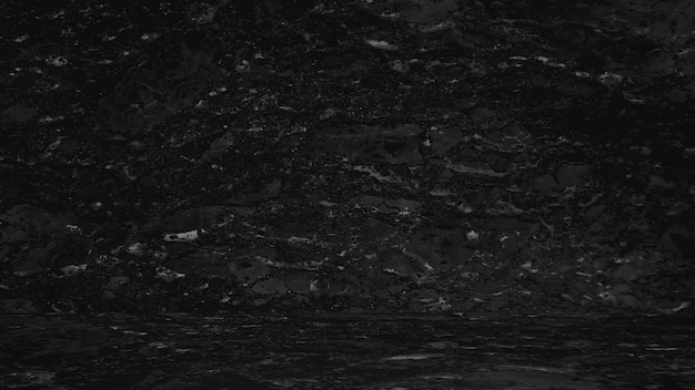 Bezpłatne zdjęcie czarny marmur naturalny wzór na tle, abstrakcyjna czerń i biel