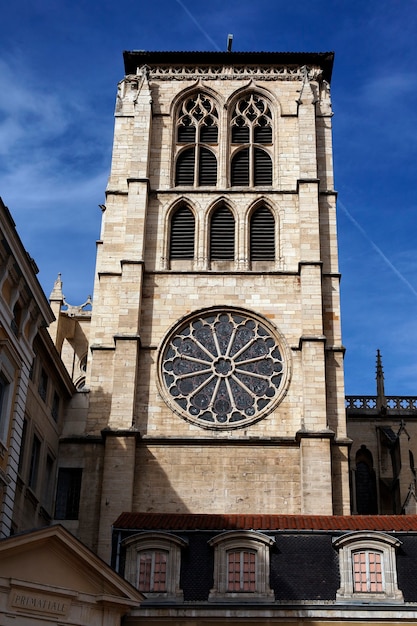Część kościoła SaintJean w Lyonie