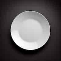 Bezpłatne zdjęcie czysty talerz, prosty posiłek dla smakoszy serwowany przez ai