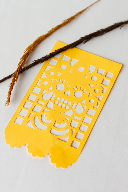 Bezpłatne zdjęcie dekoracje imprezowe papel picado