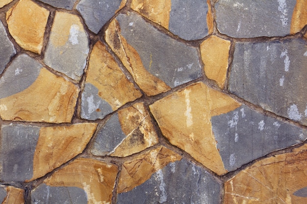 Dekoracyjne tekstury z kolorowych kamieni