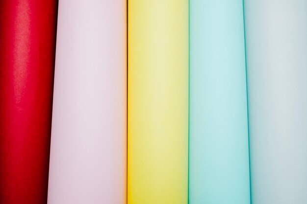 Delikatne kolory arkusza papieru