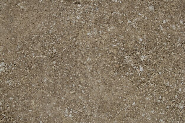 Detalle de textura powierzchowne con roca pequeña en suelo sucio.