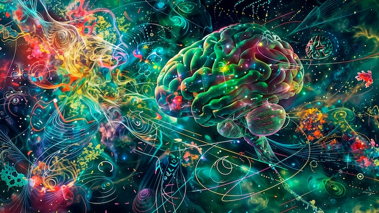 Bezpłatny plik Zdjęcie digital art of ai technologiczne tło