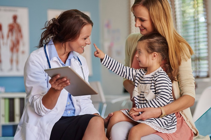Bezpłatny plik Zdjęcie doktor nie jest tak przerażający, jak się wydaje